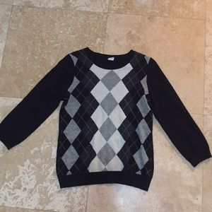 Argyle JCrew sweater